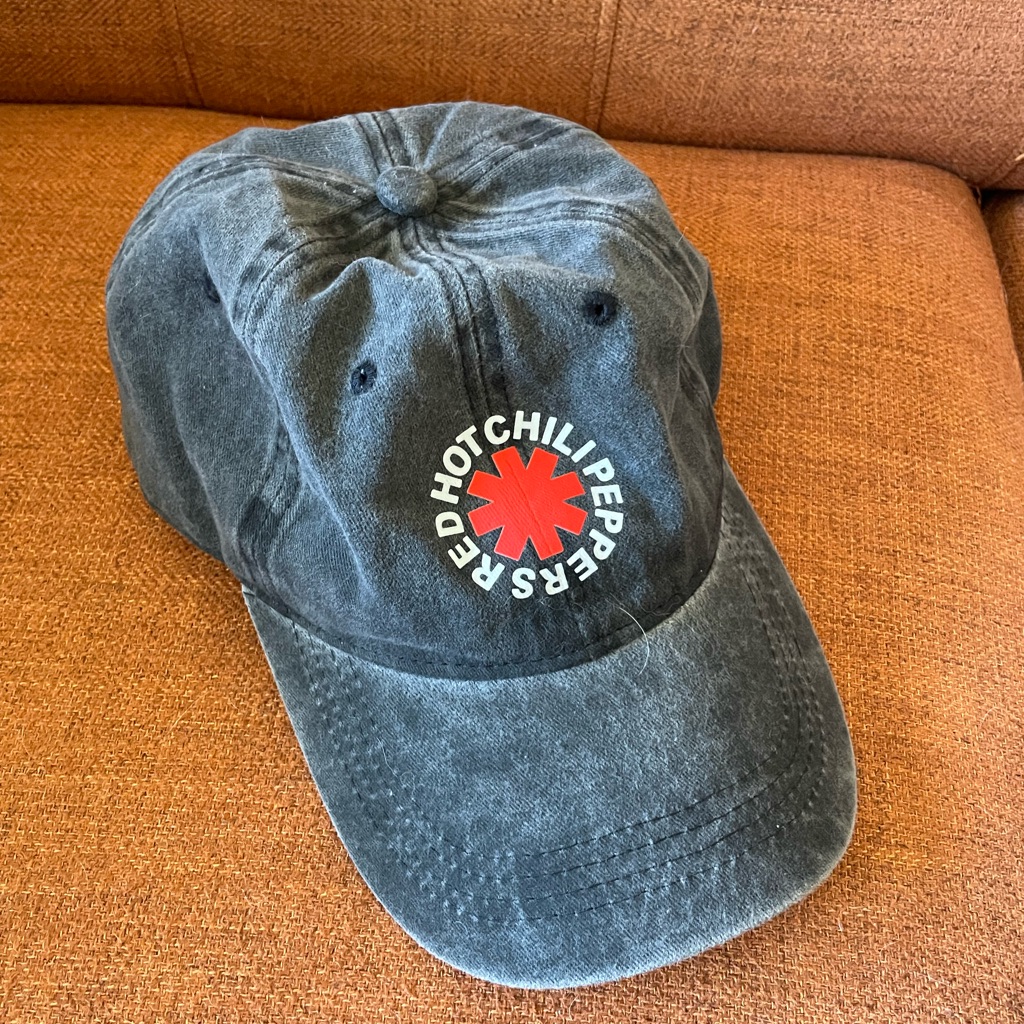 Red Hot Chili Peppers Black Logo Dad Hat